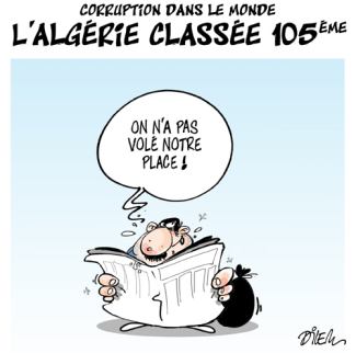 2012 12 06 corruption monde algerie classee 105e