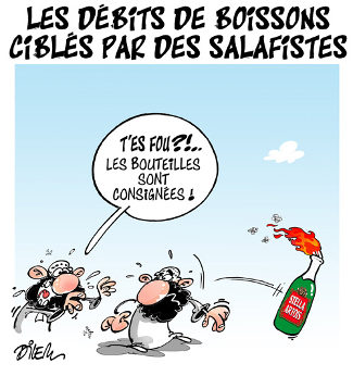 Dilem du jour : Les débits de boisson ciblés par les salafistes